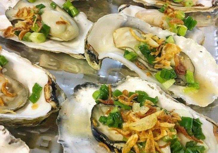 0.5 Dozen  Steamed Oysters